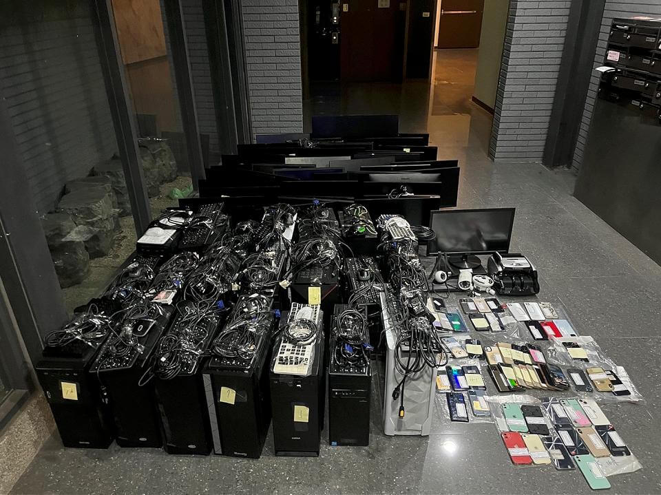 破獲KG博弈集團逮14人 不法獲利高達千萬元