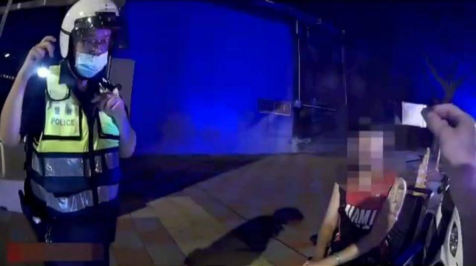 男住院清晨偷溜外出 遭警查獲吸食安非他命毒品