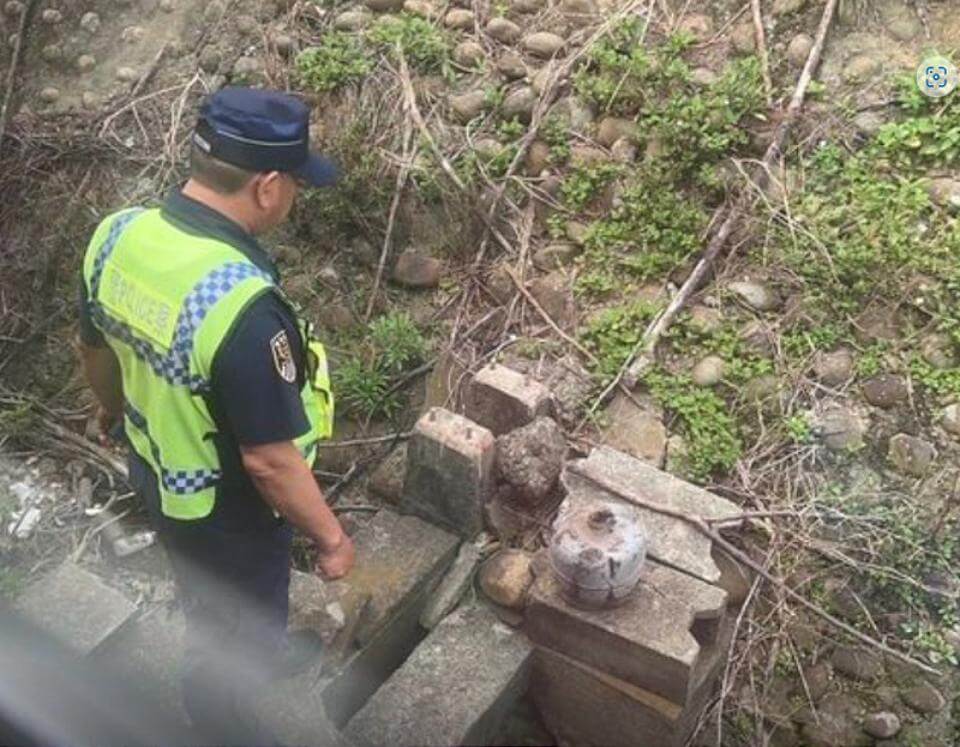台鐵自強號撞瓦斯鋼瓶 警追查險釀大禍兇手