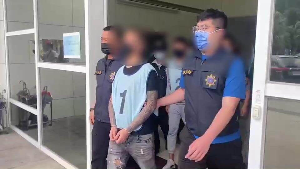 囂張砸店放炮持刀恐嚇 明仁會7成員狼狽落網