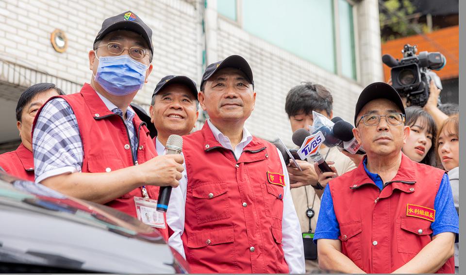 穿心颱海葵逐漸逼近 侯友宜視察防颱準備
