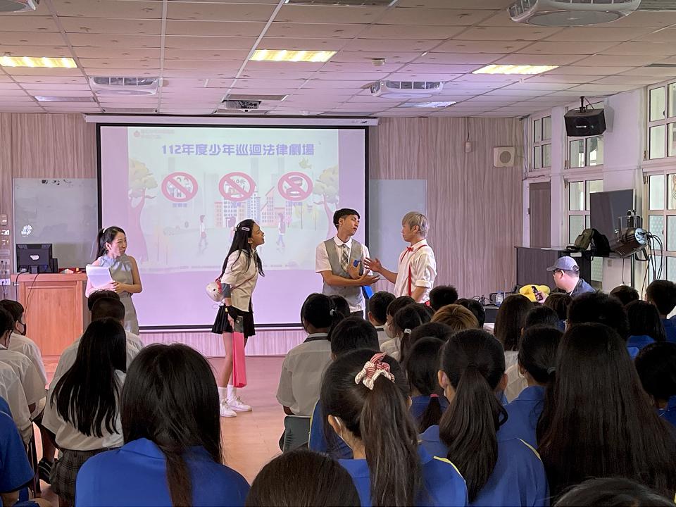 反詐騙劇團走進校園 新北警強化少年識詐