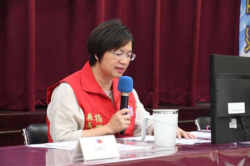 彰化縣凱米颱風第2次防颱整備應變會議 加強整備勿掉以輕心