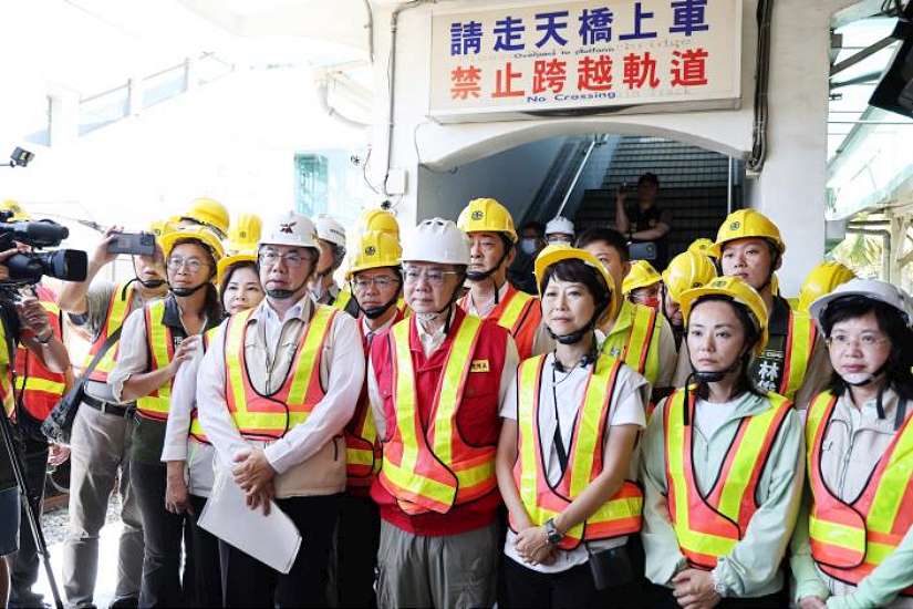 台鐵嘉義至新營段8/2將恢復通車 黃偉哲偕同行政院長卓榮泰關心搶修進度