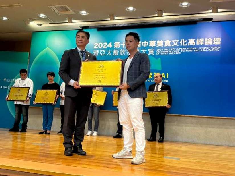 歡慶臺南美食再度閃耀全台 四葉國際SOL-Tainan獲得2024亞太年度餐飲金獎榮耀