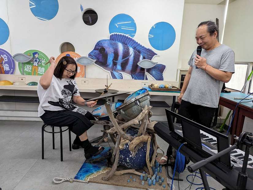 海廢樂器暨鍋碗瓢盆之「不是樂器 是樂器 跨齡創聲音樂會」海科館登場
