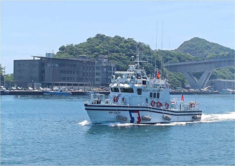 蘇澳海巡再添生力軍 新造35噸級艇加入執法