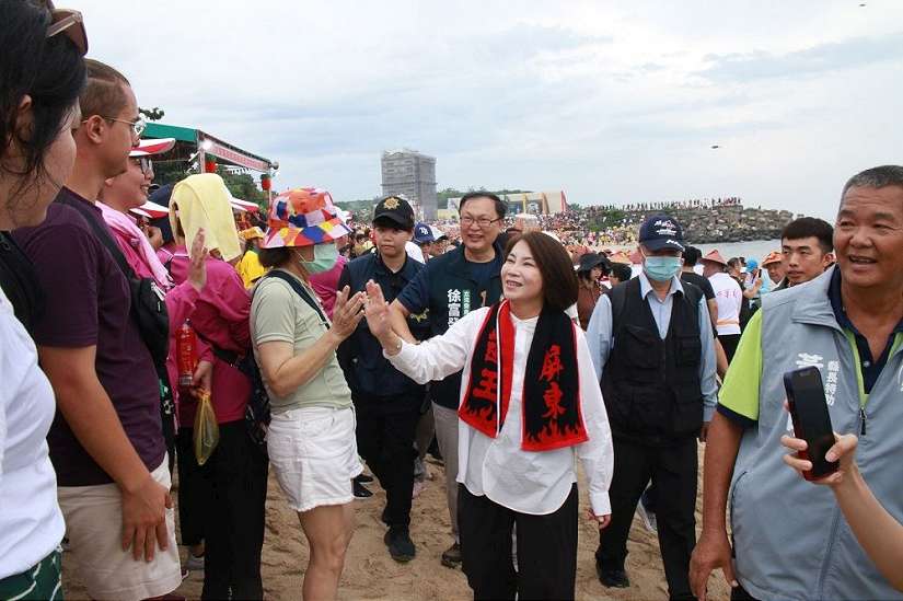 2024琉球迎王平安祭典登場 甲辰正科「魏」府大千歲駕臨 全場歡聲雷動