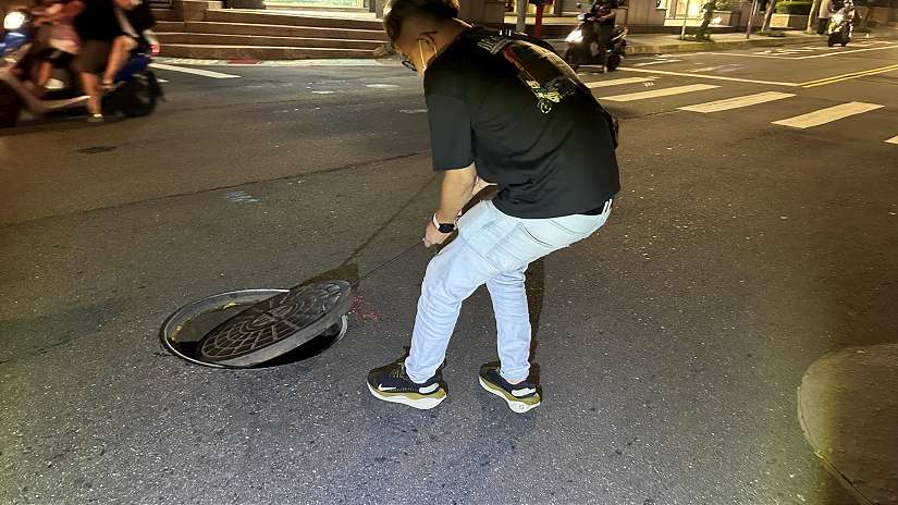 新北環保局破獲營建工地排放泥水污染瓦磘溝
