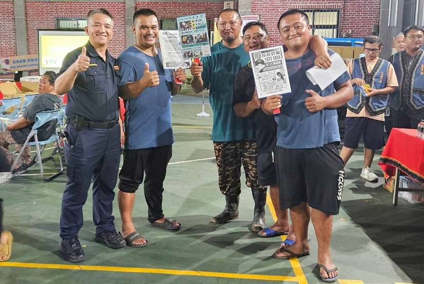 關警霧鹿警長結合海端鄉公所活動 以母語實施「打詐專法及交通安全月」宣講
