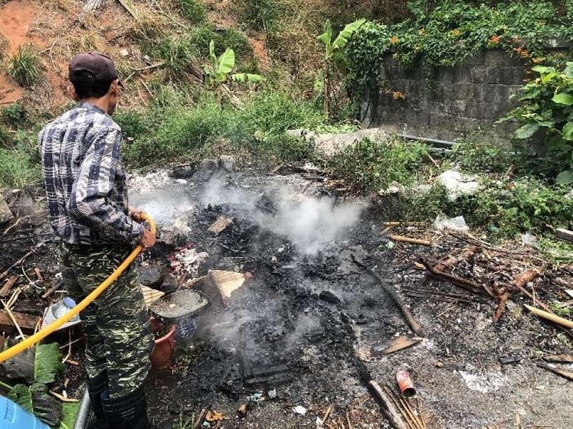愛臺東 拒絕露天燃燒! 共同守護好空氣 以免觸法受罰傷荷包