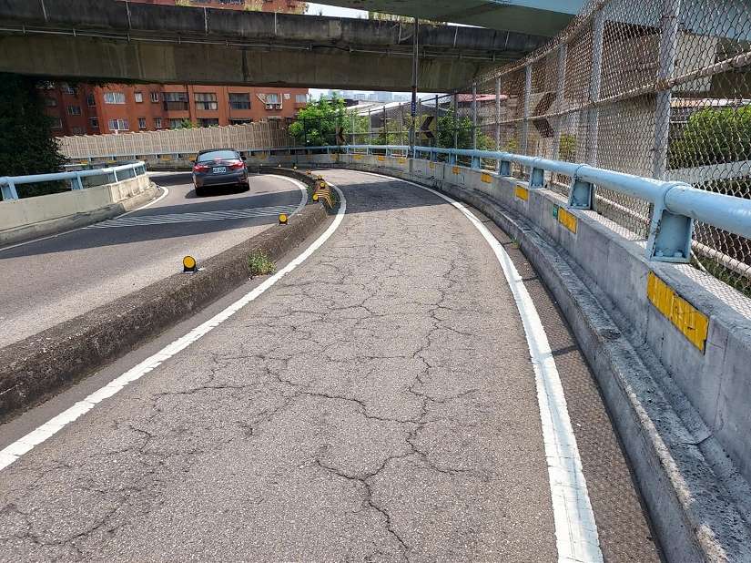 華江橋道路改善與LED路燈換裝 9月23日至30日夜間分階段封閉匝道